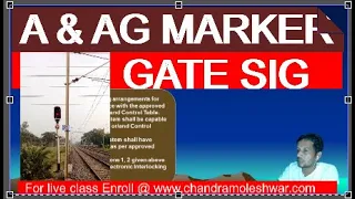 A & AG Markers of Gate Home Signal ?