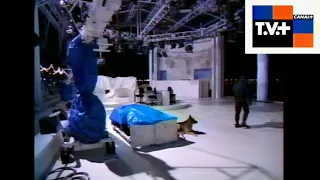 CANAL+ TV+ Extraits d'un reportage des coulisses des émissions pendant le festival de Cannes 97