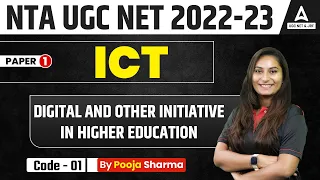 Digital and Other Initiative in Higher Education | UGC NET ICT Paper 1 | UGC NET Preparation