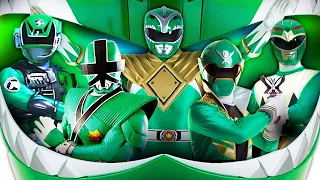the history of Green Power Rangers