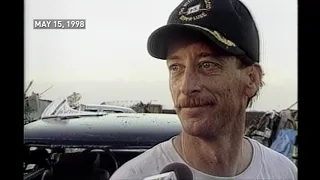 May 15th, 1998, Washington, Iowa tornado as it happened