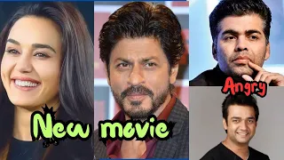 Shahrukh Khan New Movie With Preity Zinta | Karan Johar Angr Reply