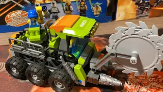 Lego Power Miners Claw Driller Custom Set [MOC] (Обзор На Русском)