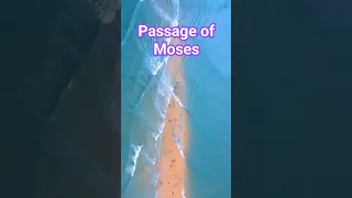 Passage of Moses ممر موسى #nature #ocean