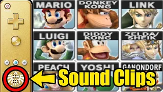 Brawl Wiimote Voice Clips BUT Audio is In HIGH QUALITY!