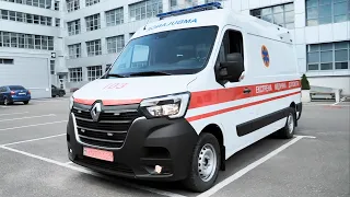 Новый автомобиль экстренной медицинской помощи на базе нового Renault Master