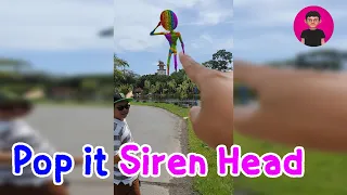 Pop it Siren Head coffin dance caught on camera