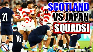 Scotland vs Japan 2021 Autumn Nations Series Squads and Preview | Rugby Union Japan vs Scotland 2021