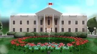 building the white house in bloxburg
