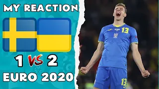 LAST MINUTE WINNER ENDS IT FOR SWEDEN - EURO 2020 SWEDEN 1 UKRAINE 2