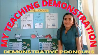 ENGLISH 3 Teaching Demonstration | For Private| Christian Elementary School| DEMONSTRATIVE PRONOUNS|