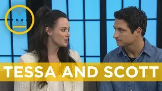 Tessa Virtue and Scott Moir give a big announcement and then play some music trivia