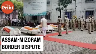 Assam-Mizoram border dispute killed 5 cops, injured 80, CRPF deployed