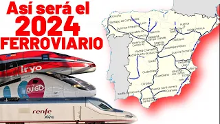 💥 The Railway WORKS and PROJECTS of 2024 💥 Cercanías / AVE / Ouigo / AVLO / Undergrounding