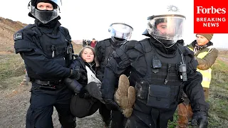 Greta Thunberg Detained By German Police At Coal Mine Protest