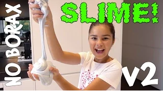 Easy Fluffy Slime (No Borax) | Grace's Room