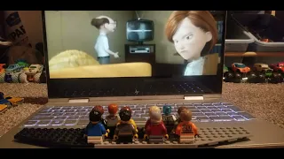The Lego People Are Watching The Principal's Office Scene From The Incredibles