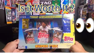 2024 Topps Series 1 Baseball Superbox Break! #sportscards #topps #tradingcards #packopening #mlb