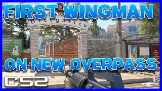 CS2 Wingman on New Overpass - A Challenging First Match!