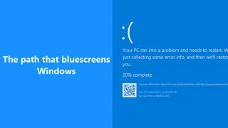 The path that bluescreens Windows