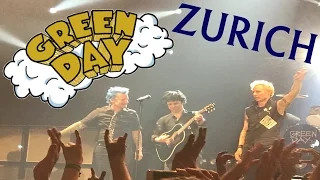 Green Day Konzert Live in Zürich 16.01.2017 (full concert)