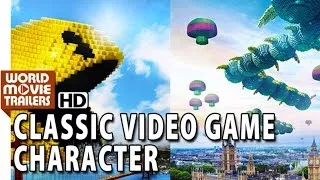 PIXELS - Classic Video Game Characters who appear (2015) HD