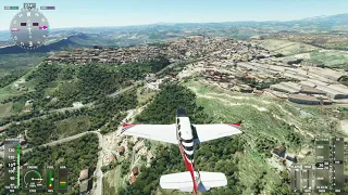 Microsoft Flight Simulator - Sorvolando Enna