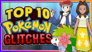 Top 10 Crazy Pokémon Glitches! (GEN 1-7)