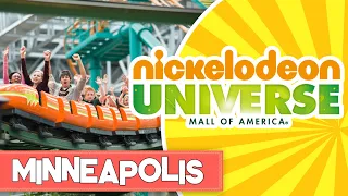 Nickelodeon Theme Park Mall of America Rides - Exploring the Mall of America