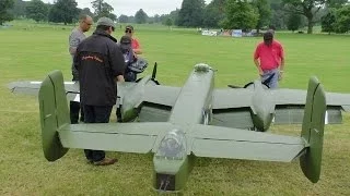 GIANT 1/3.3 SCALE  RC B-25 MITCHELL 2 X 400 cc MOKI 5 CYL WESTON PARK 2014 - LEGENDARY FIGHTERS # 2