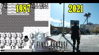 Evolution Final Fantasy Games 1987 to 2021 | Evolution Of Games 2021