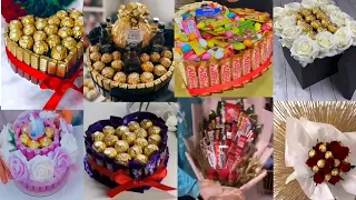 DIY CHOCOLATE BOUQUET | Chocolate Bouquet for birthday, anniversary Gift ideas | Ferrero Rocher