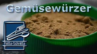 DIY: Gemüsewürzer - instant Gemüsebrühe selber machen