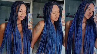 PREPARA el COLOR que siempre quisiste para tus trenzas africanas con kanekalon 💙