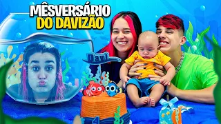 ANIVERSÁRIO DE 04 MESES DO DAVI *homenagem EmillyVick