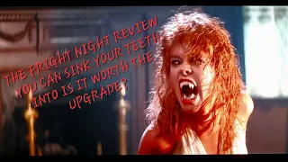 Fright night 4K Review #frighttober #frightnight #4k #horrormovies #movielover #80smovies #horror