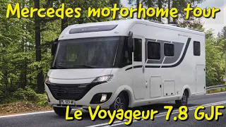 High end French motorhome tour. Le Voyageur 7.8 GJF.