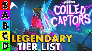 Wonderlands ALL Coiled Captors DLC 1 Legendary Weapons/Items TIER LIST #PumaCounts