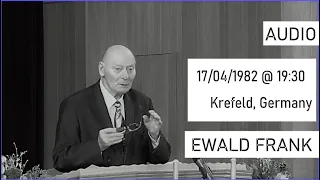 Ewald Frank - Krefeld 17/04/1982 19:30 AUDIO (ENGLISH)