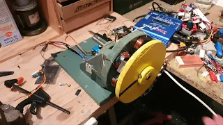 Homemade Axial Flux Synchronous Motor (simple designe)