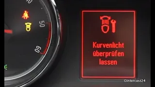 Insignia A Fehlermeldung: "Kurvenlicht überprüfen lassen" Abbiegelicht reparieren