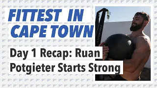 Fittest in Cape Town Day 1 Recap: Ruan Potgieter Starts Strong