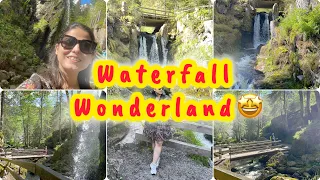 Explore Hidden Waterfall in Germany🇩🇪❤️🤩| A Must see☀️🏞️