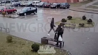 Возмутительный поступок молодого человека в Гродно попал на видео