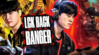 LCK IS BACK WITH A BANGER - KT TAKE ON GENG - CAEDREL