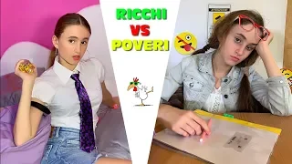 RICCHI vs POVERI A SCUOLA !!! 😜- by Charlotte M.