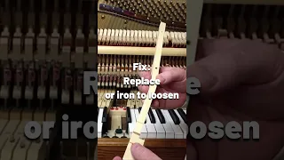 How to Fix a Sticking Piano Key (Part 1: Problems with the Keys) | HOWARD PIANO INDUSTRIES