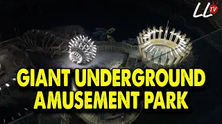 Giant Underground Amusement Park