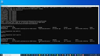 Running SQL Server in a Docker Container