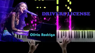 Drivers License - Olivia Rodrigo ( Piano Cover with Lyrics ) Piano Tutorial